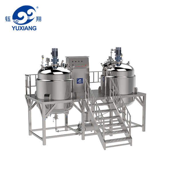 如何對小型真空乳化機進行清洗水垢？【鈺翔機械】