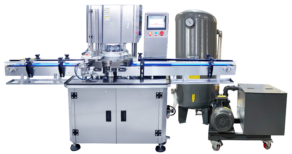 全自動抽真空負(fù)壓封罐機